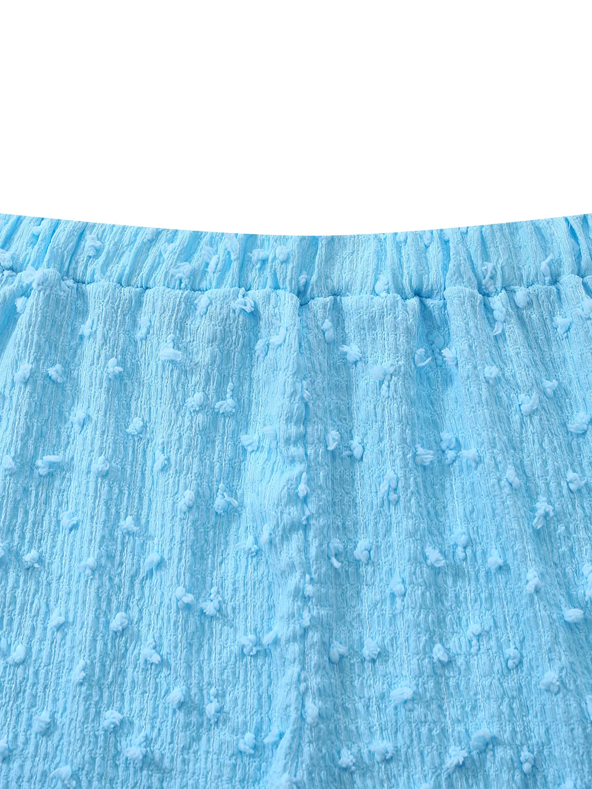 3PCS Sky Blue 1960s Triangle Bikini & Tie Shorts Set sold by Retro Stage product image thumbnail 5