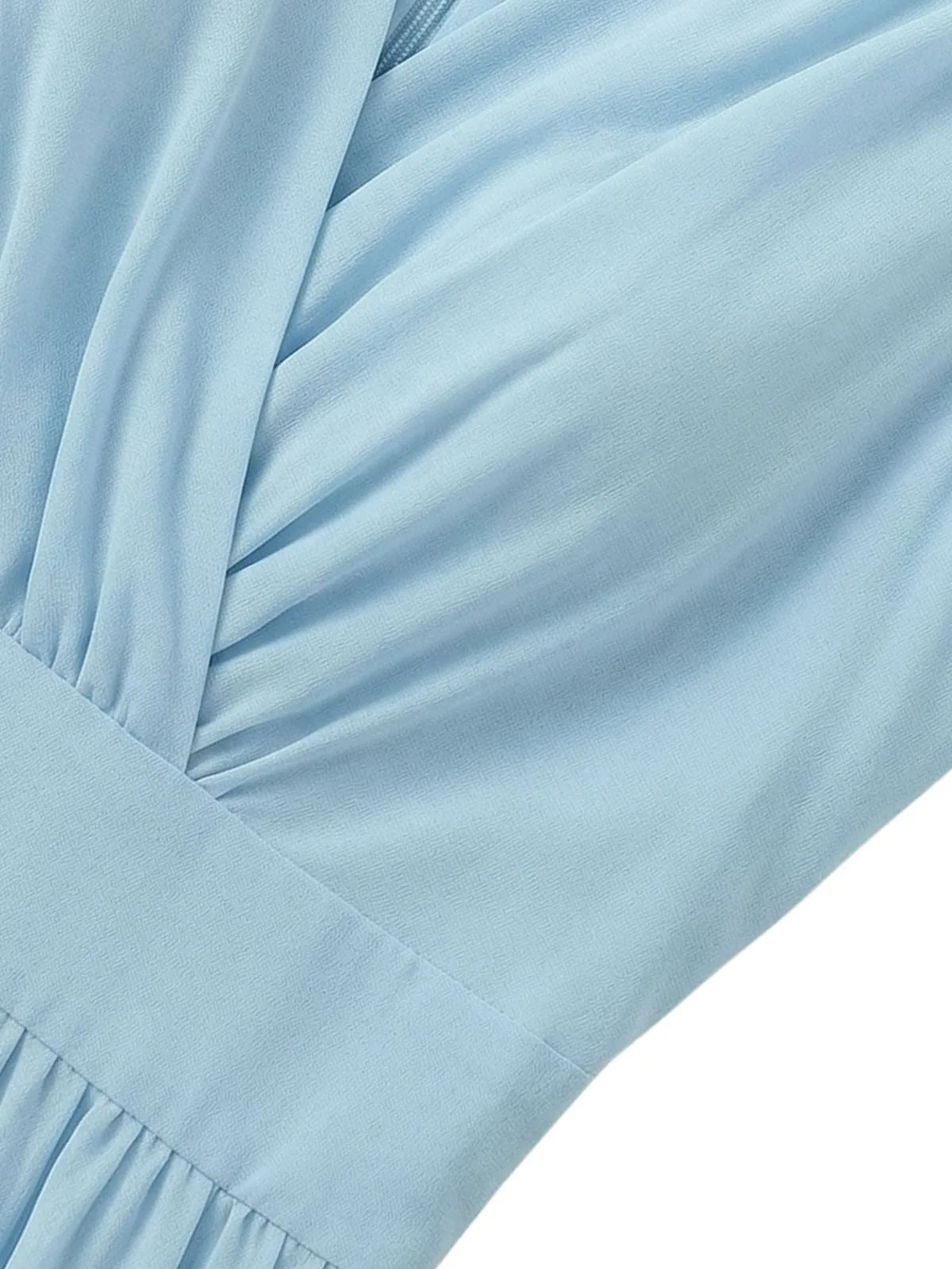 1940s Floral V-Neck Sleeveless Midi Dress sold by Retro Stage product image thumbnail 3