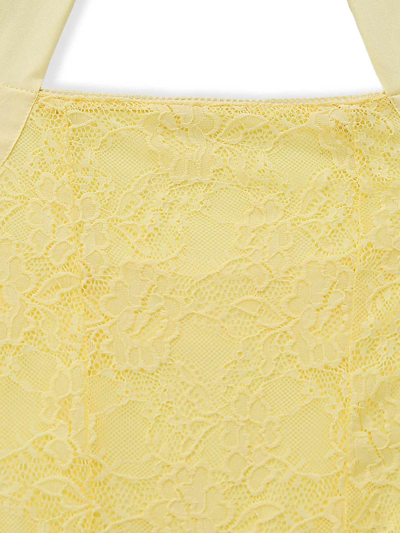 1950s Backless Lace Solid Halter Dress sold by Retro Stage product image thumbnail 4