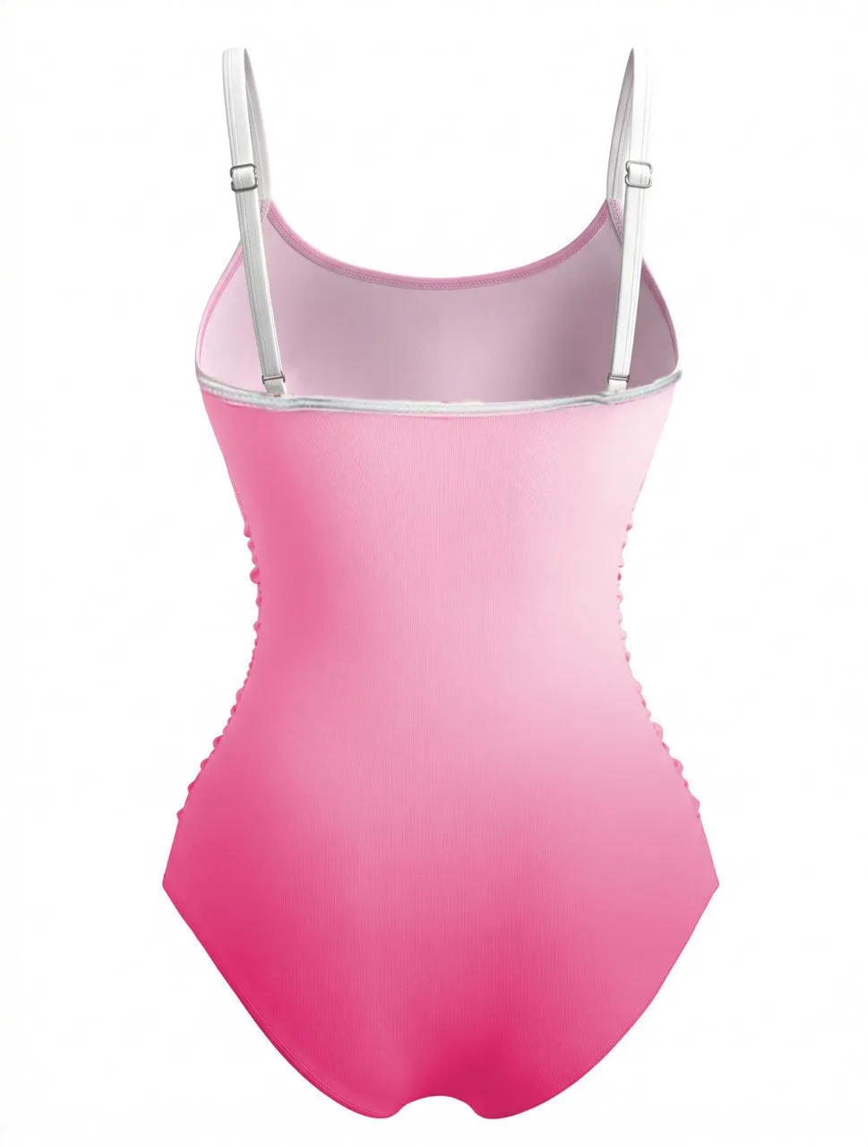 1940s Crisscross Gradient One-Piece Swimsuit sold by Retro Stage product image thumbnail 5