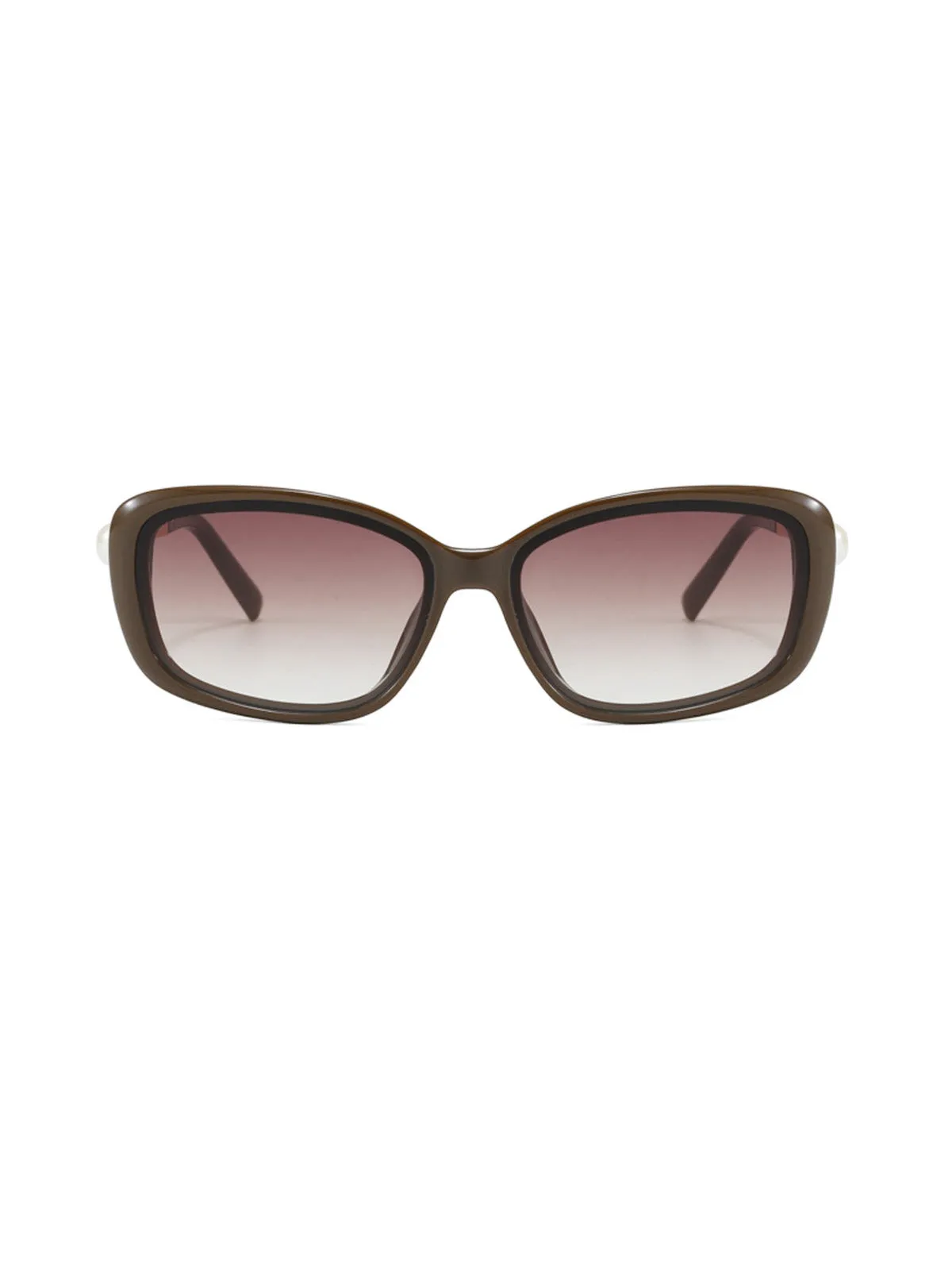 Black Pearl Vintage Square Frame Sunglasses sold by Retro Stage product image thumbnail 5