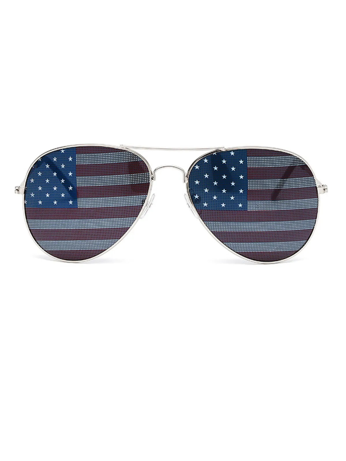 Vintage American Flag Pilot Sunglasses sold by Retro Stage product image thumbnail 2
