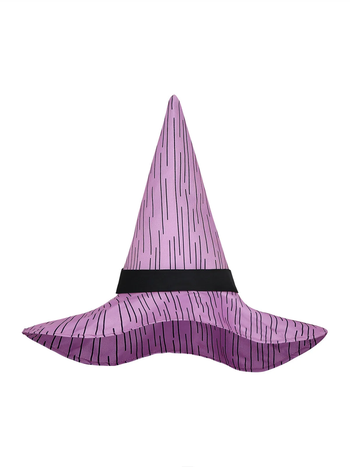 Purple 1940s Sally Skellington Cosplay Striped Costume Set sold by Retro Stage product image thumbnail 5