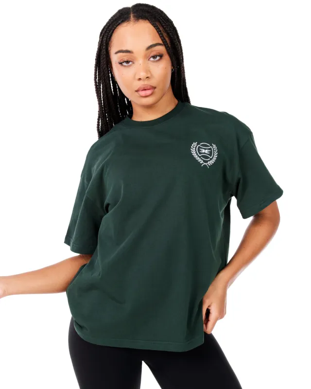 Women's Heritage Oversized Tee - Soft Pine sold by Elite Eleven