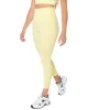 7/8 Aura Scrunch Leggings - Soft Yellow sold by Elite Eleven