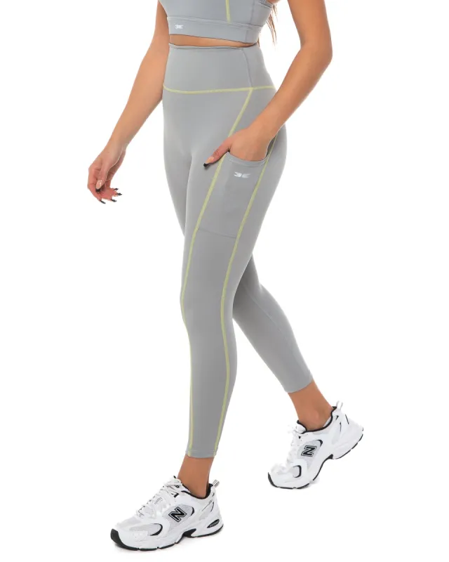 7/8 Activ Ascend Tights - Grey sold by Elite Eleven