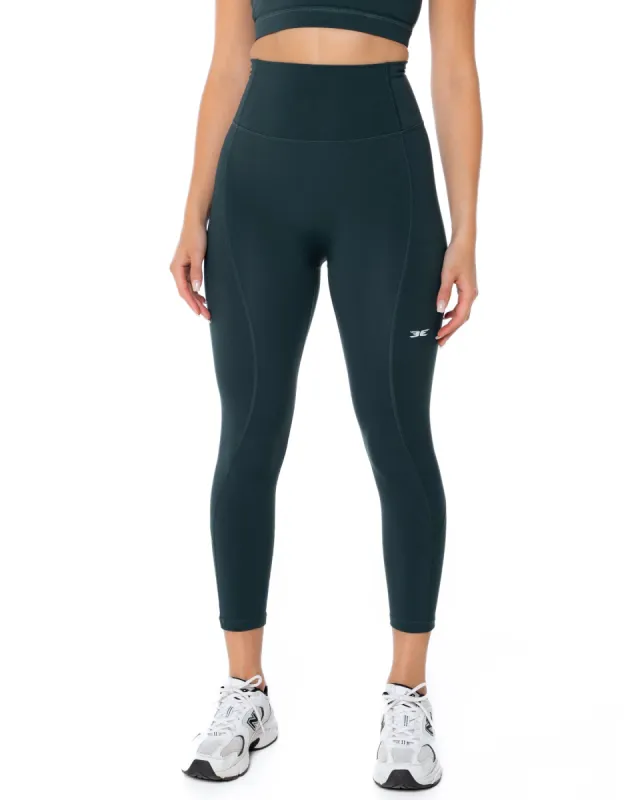 7/8 Curve Leggings - Deep Forest sold by Elite Eleven