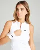 Ace Zip Tank V2 - White sold by Elite Eleven