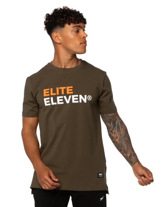 Stack Registered Tee - Khaki sold by Elite Eleven