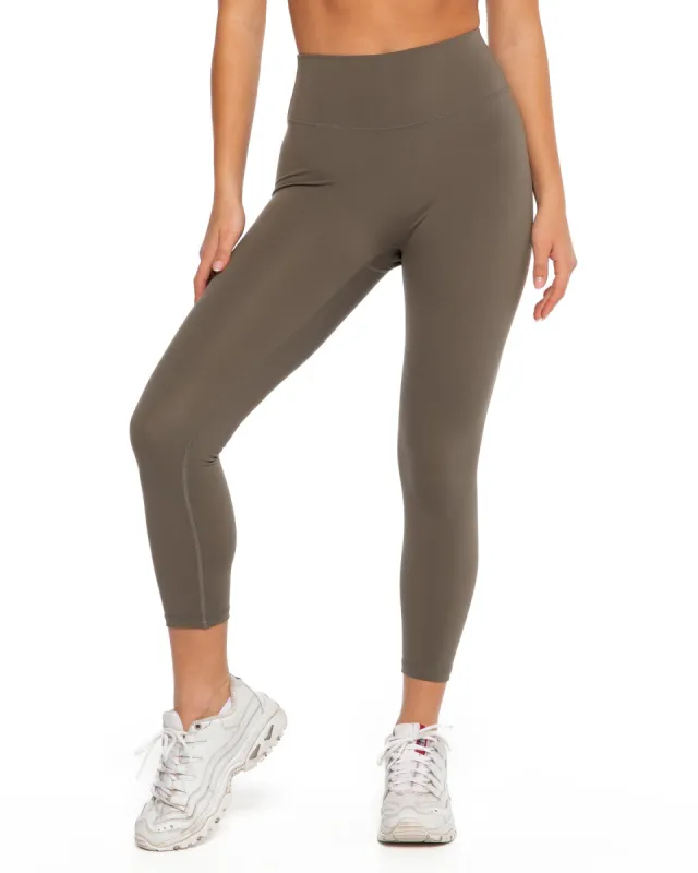 7/8 Aura SF Leggings - Dusty Khaki sold by Elite Eleven