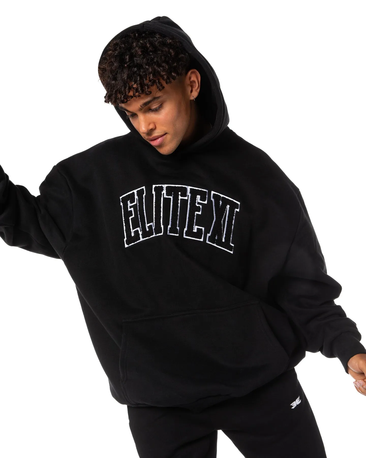 Collegiate Hoodie - Black sold by Elite Eleven product image thumbnail 4
