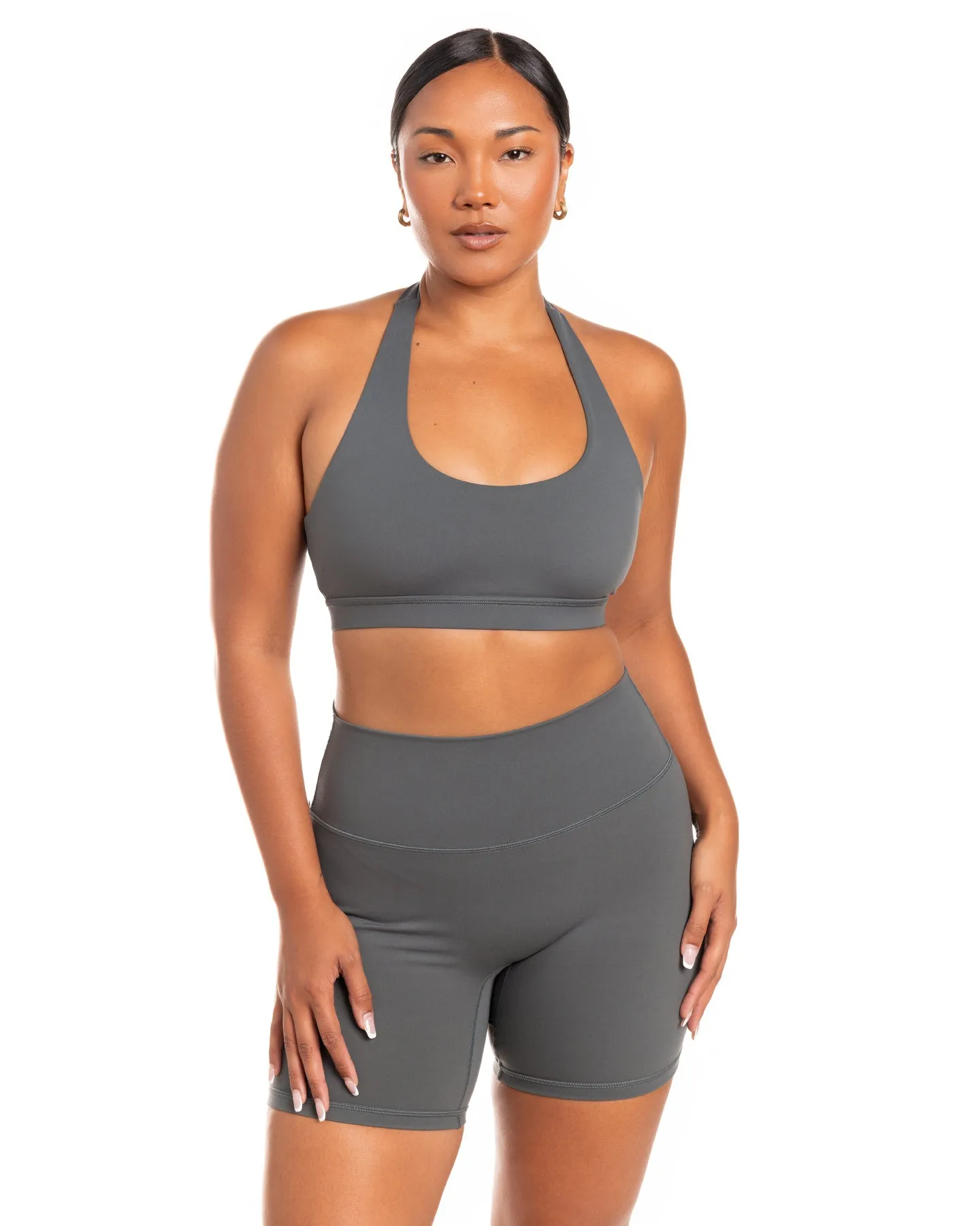 Halter Bra - Cloud Grey sold by Elite Eleven