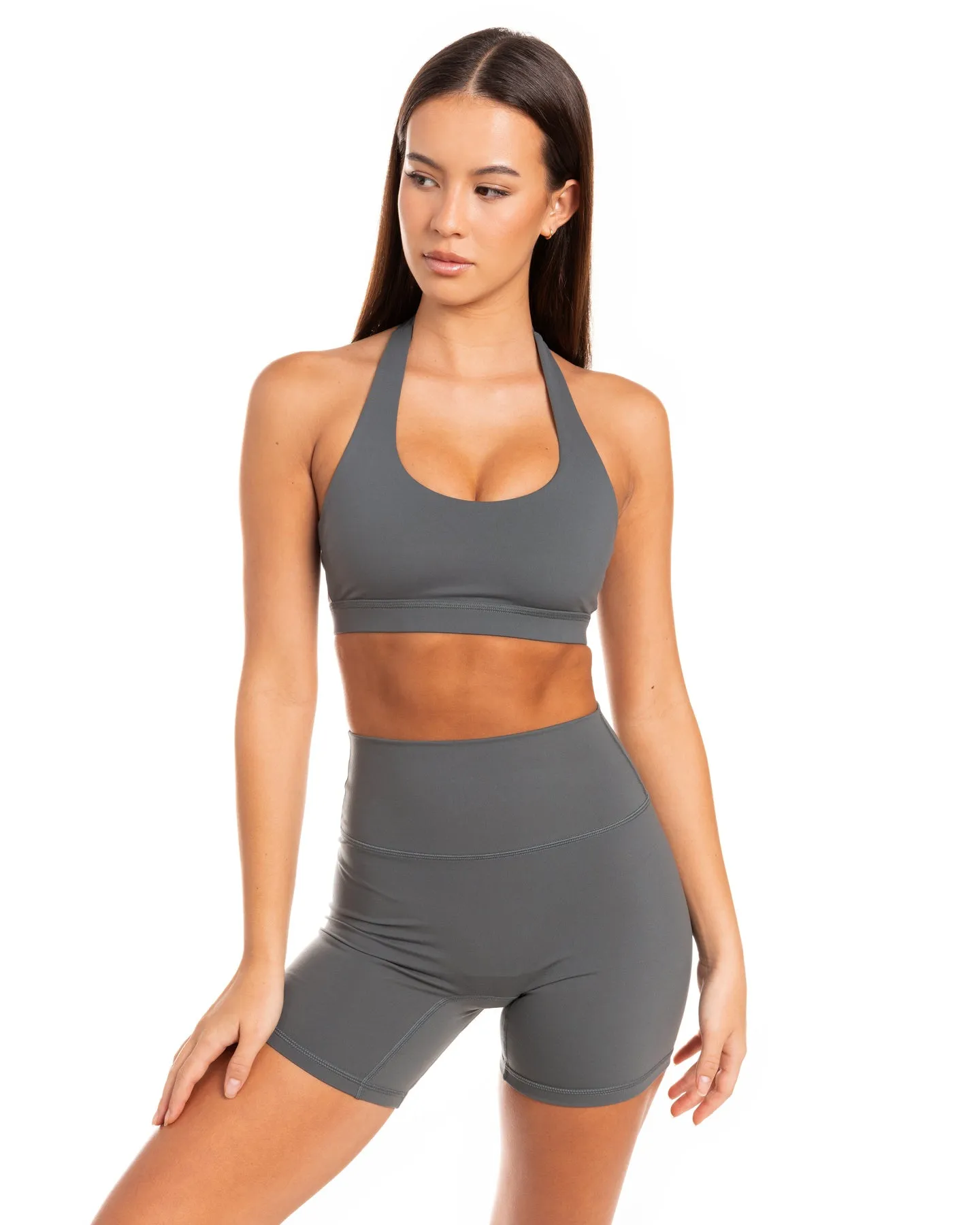 Halter Bra - Cloud Grey sold by Elite Eleven product image thumbnail 3