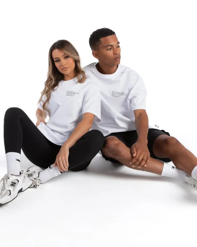 Community Tee - White sold by Elite Eleven