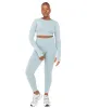 Aura Crop Long Sleeve - Sea Foam sold by Elite Eleven
