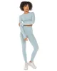 Aura Crop Long Sleeve - Sea Foam sold by Elite Eleven