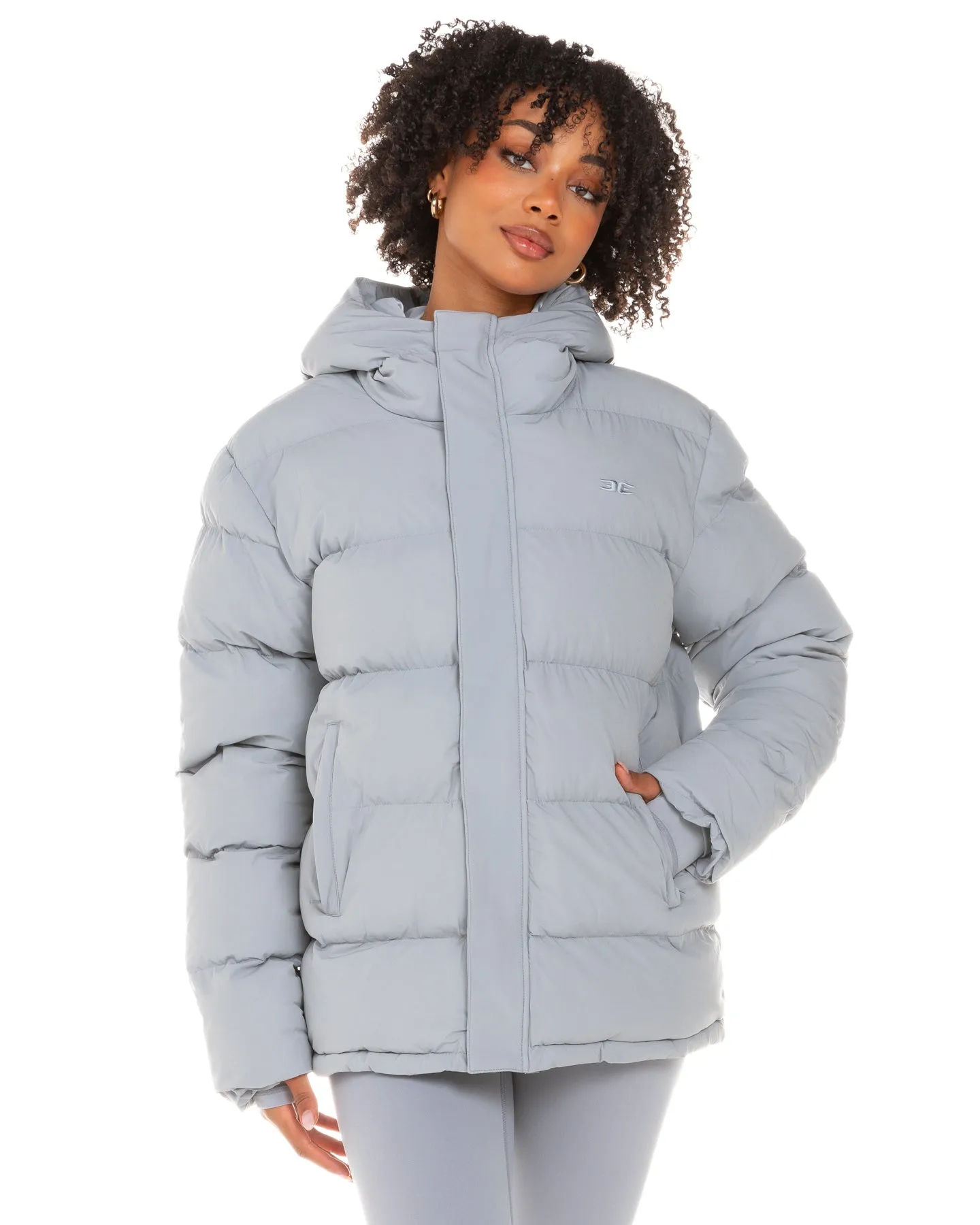 Unisex Puffer Jacket - Steel Grey sold by Elite Eleven product image thumbnail 2