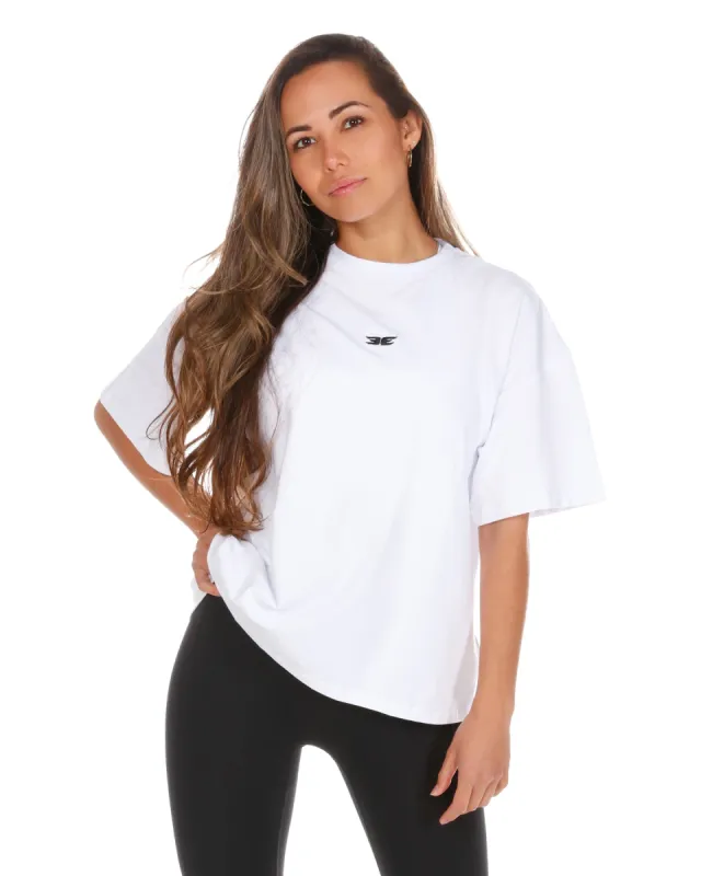 Classic Oversized Tee - White sold by Elite Eleven