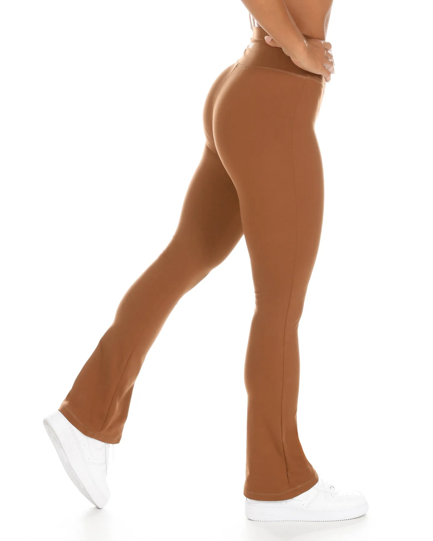 AuraFlare Leggings - Mocha sold by Elite Eleven product image thumbnail 3