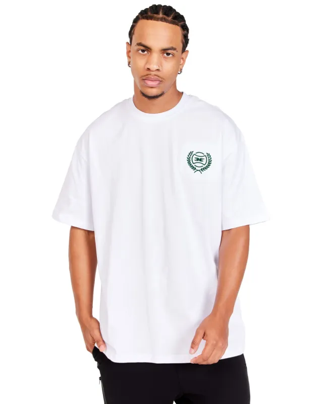Heritage Oversized Tee - White sold by Elite Eleven