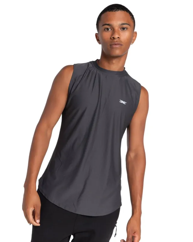 EE Premium Athletic Tank V2 - Charcoal sold by Elite Eleven