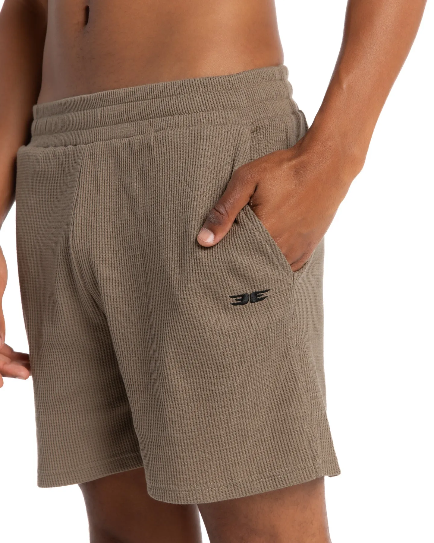 Waffle Shorts - Khaki sold by Elite Eleven product image thumbnail 3