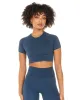 Aura Crop Tee - Navy sold by Elite Eleven