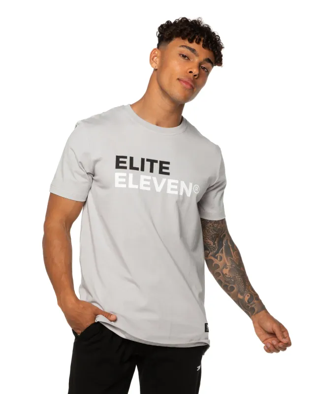 Stack Registered Tee - Light Grey made by Elite Eleven