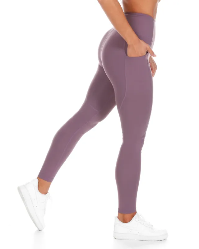 Lunar Ascend Leggings - Mauve sold by Elite Eleven