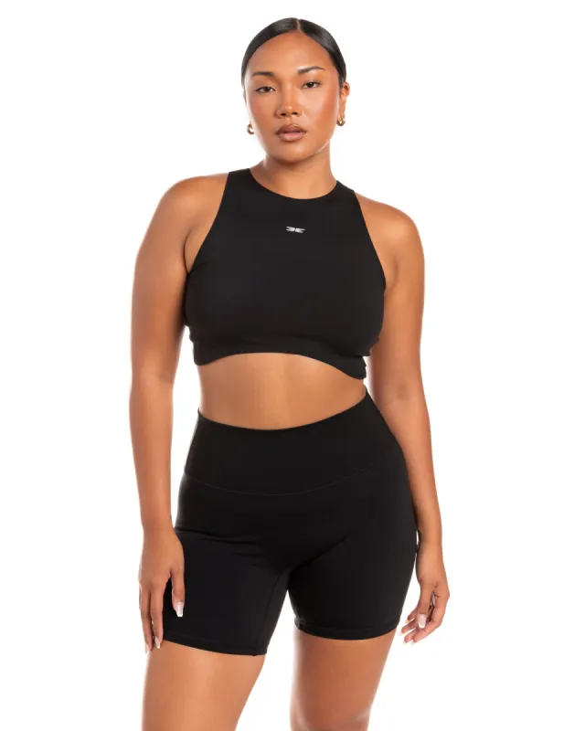 Aura Curve Tank - Black sold by Elite Eleven