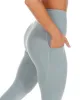 7/8 Aura Ascend Leggings - Pale Sage sold by Elite Eleven