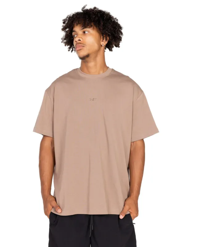 V3 Oversized Classic Tee - Taupe sold by Elite Eleven