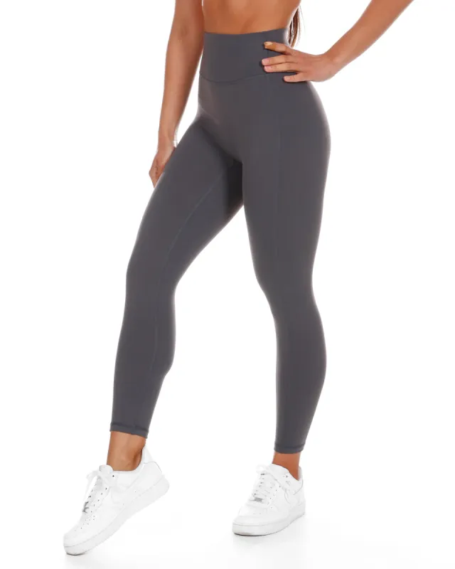 7/8 Adapt Leggings - Slate Grey sold by Elite Eleven