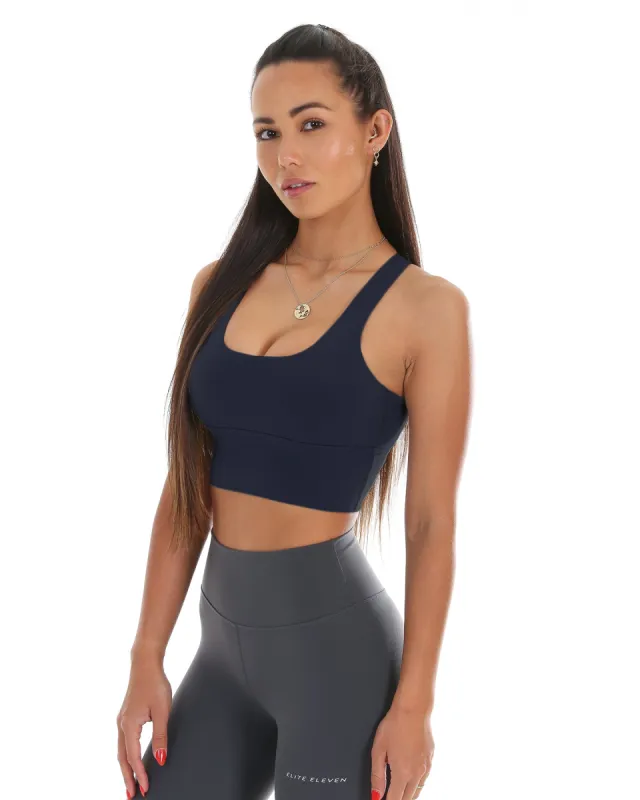 EE Square Neck Bra - Midnight sold by Elite Eleven