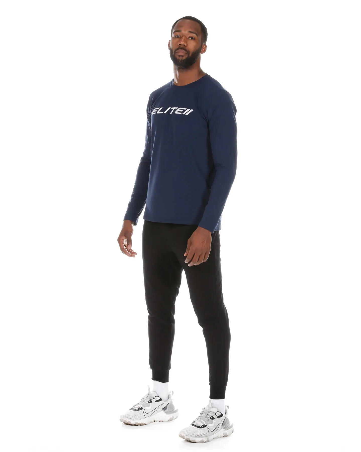 Elite 11 Long Sleeve Tee - Navy sold by Elite Eleven product image thumbnail 2