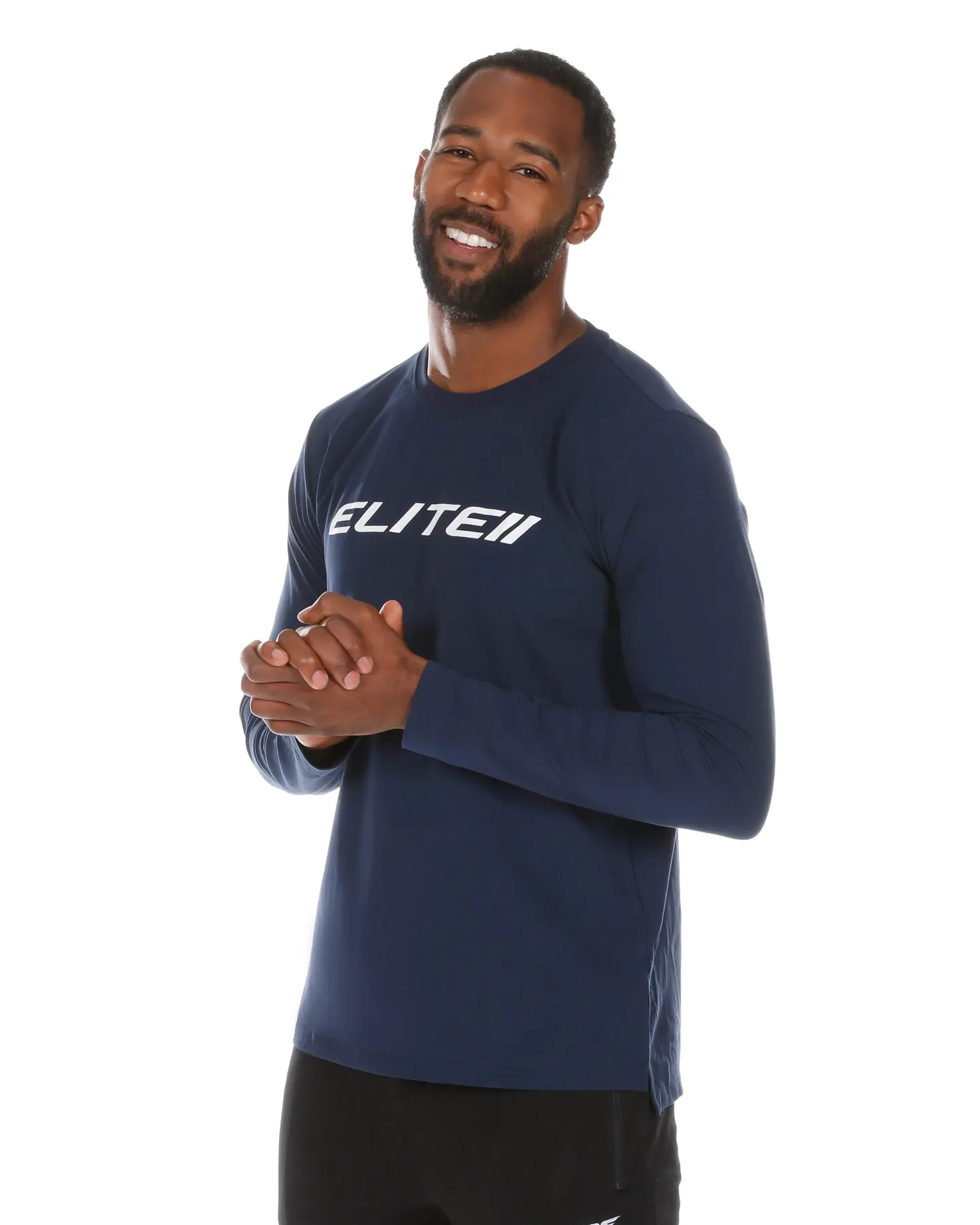 Elite 11 Long Sleeve Tee - Navy sold by Elite Eleven product image thumbnail 3