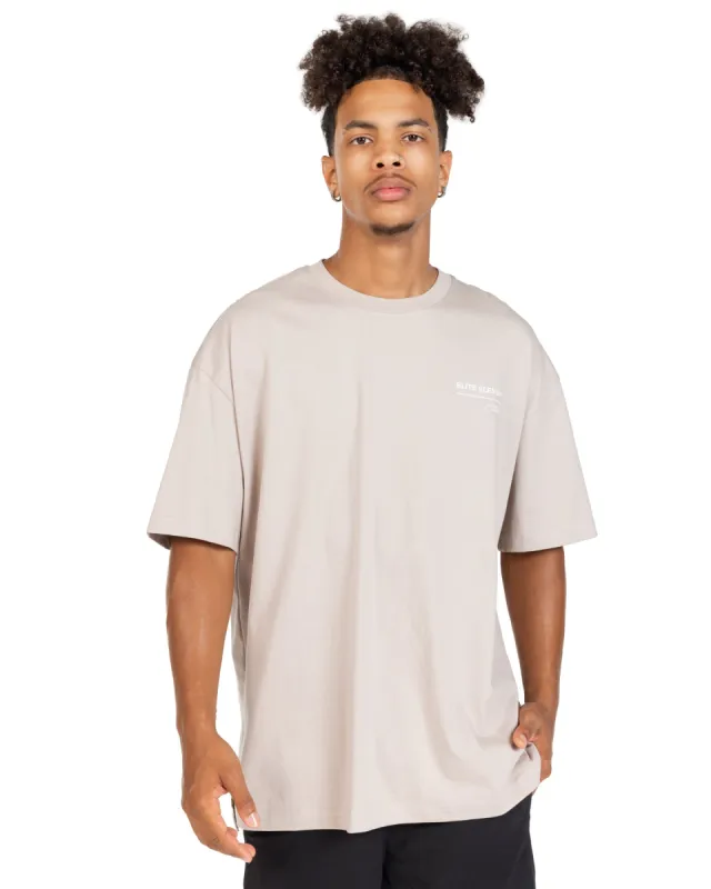 Primary Oversized Tee - Taupe sold by Elite Eleven