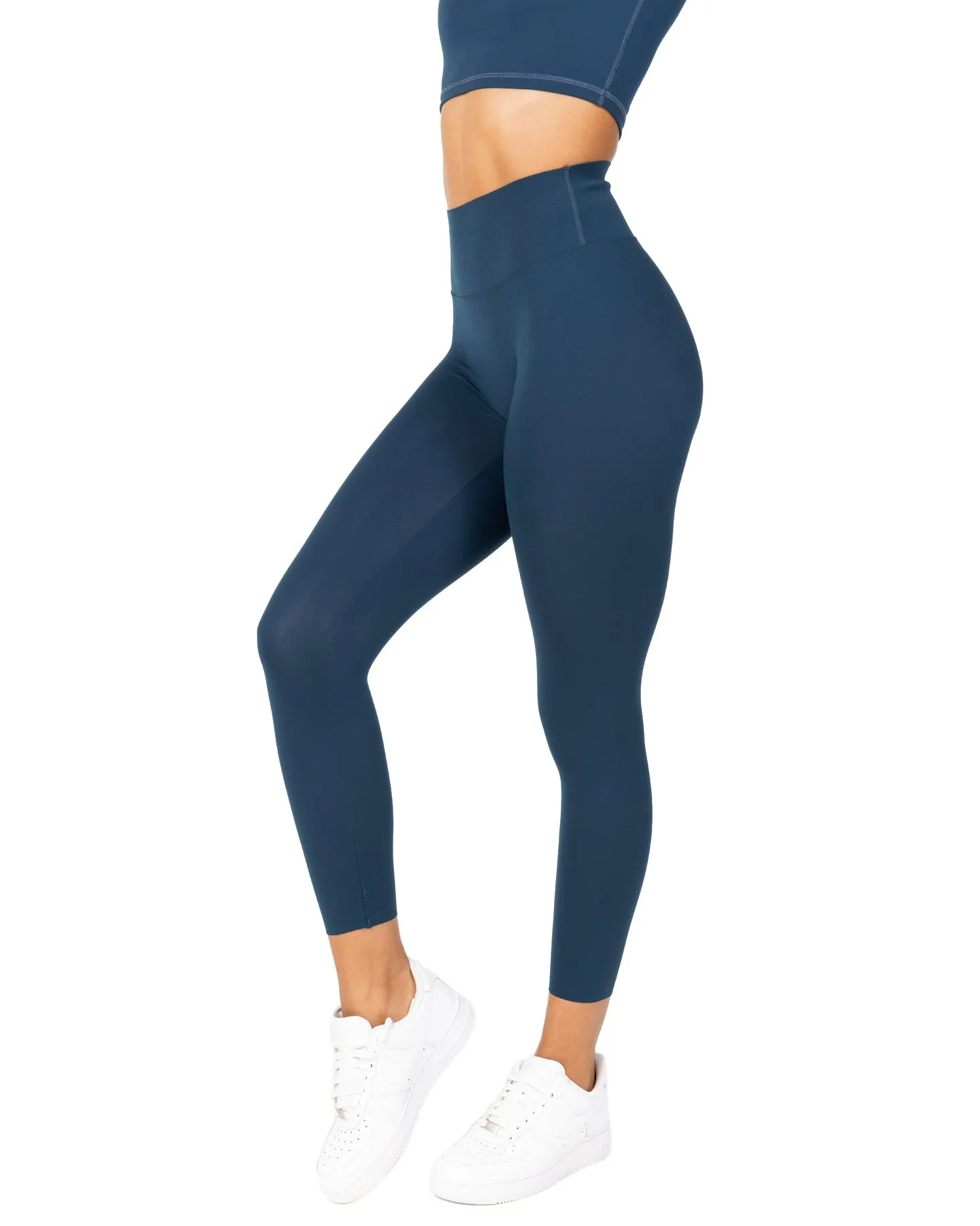 7/8 Aura Bonded Leggings - Navy sold by Elite Eleven