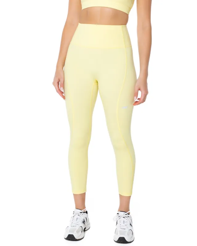 7/8 Curve Leggings - Soft Yellow sold by Elite Eleven