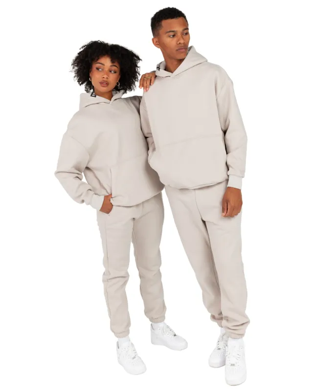 Ultra Heavyweight Hoodie - Beige sold by Elite Eleven