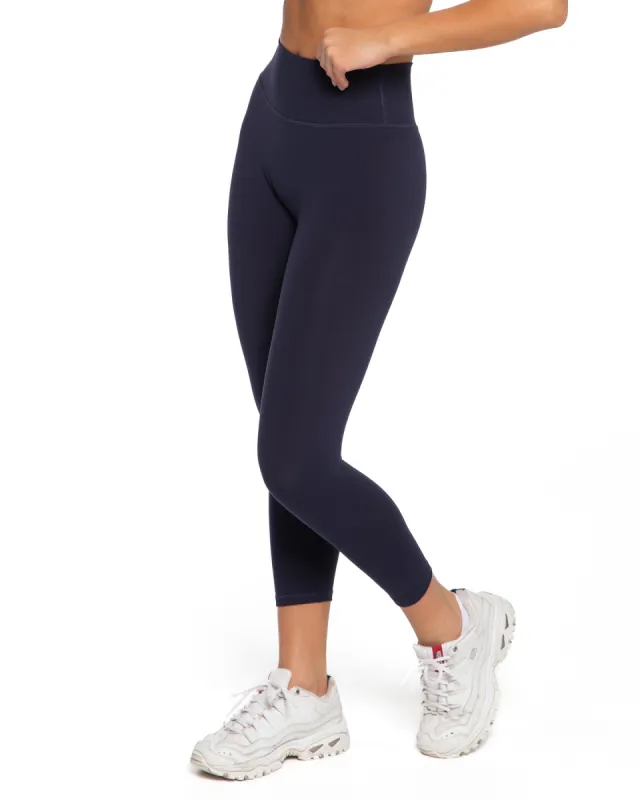 7/8 Aura SF Leggings - Space Navy sold by Elite Eleven