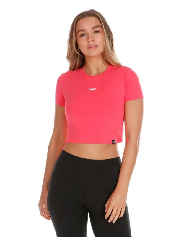 Elite Crop Tee - Sherbet sold by Elite Eleven
