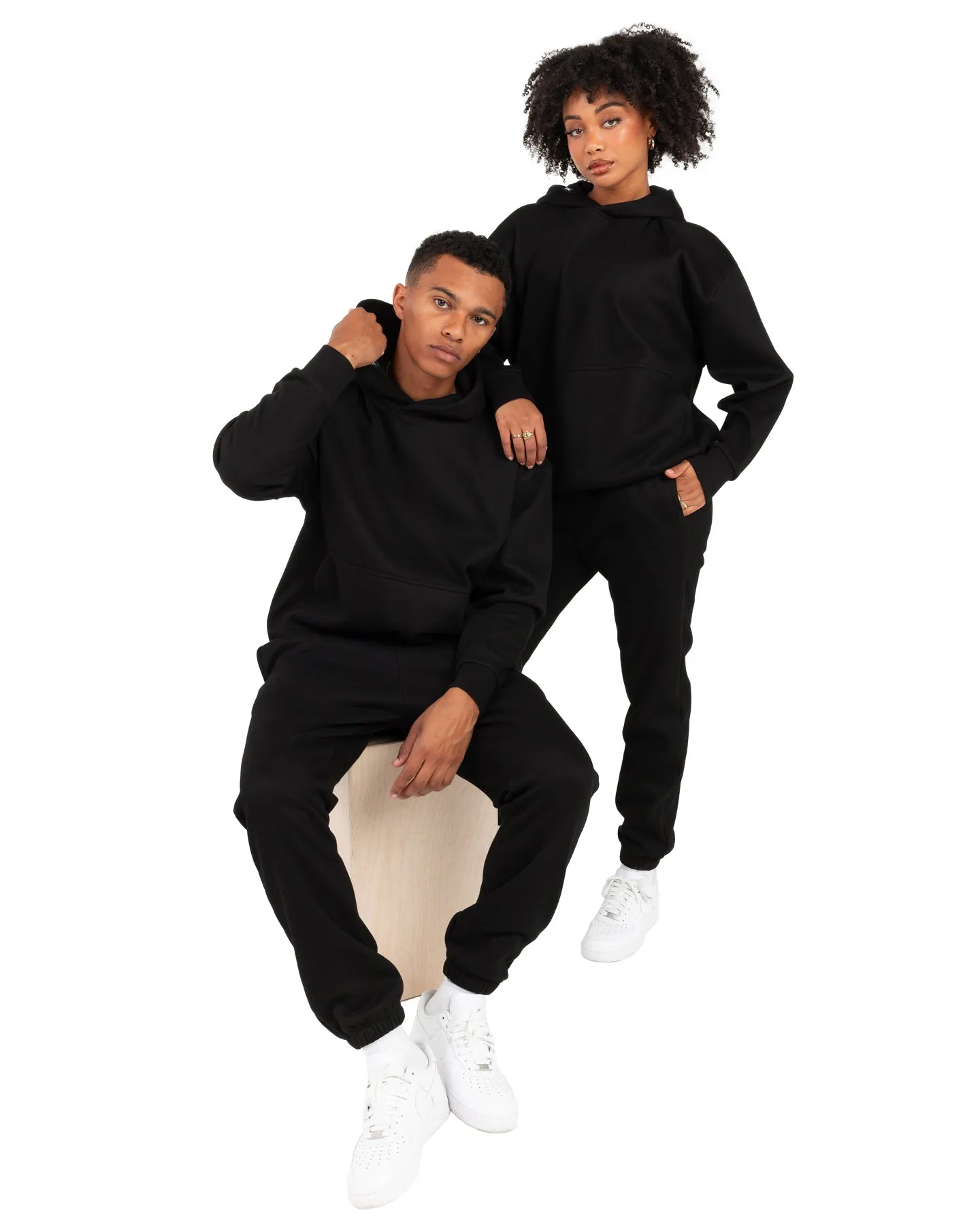 Ultra Heavyweight Hoodie - Black sold by Elite Eleven