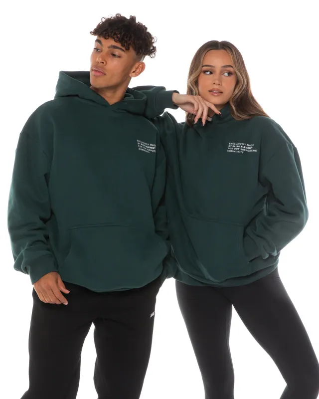 Community Hoodie - Dark Green sold by Elite Eleven