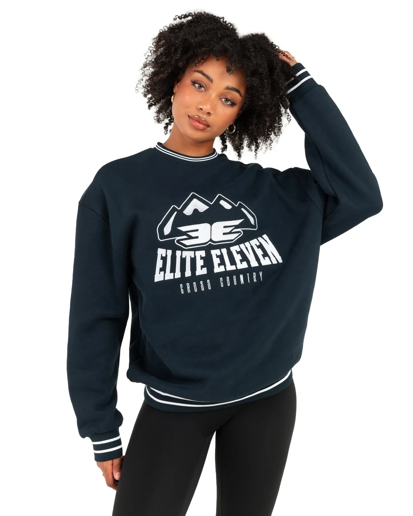 Cross Country Crewneck - Navy sold by Elite Eleven product image thumbnail 2