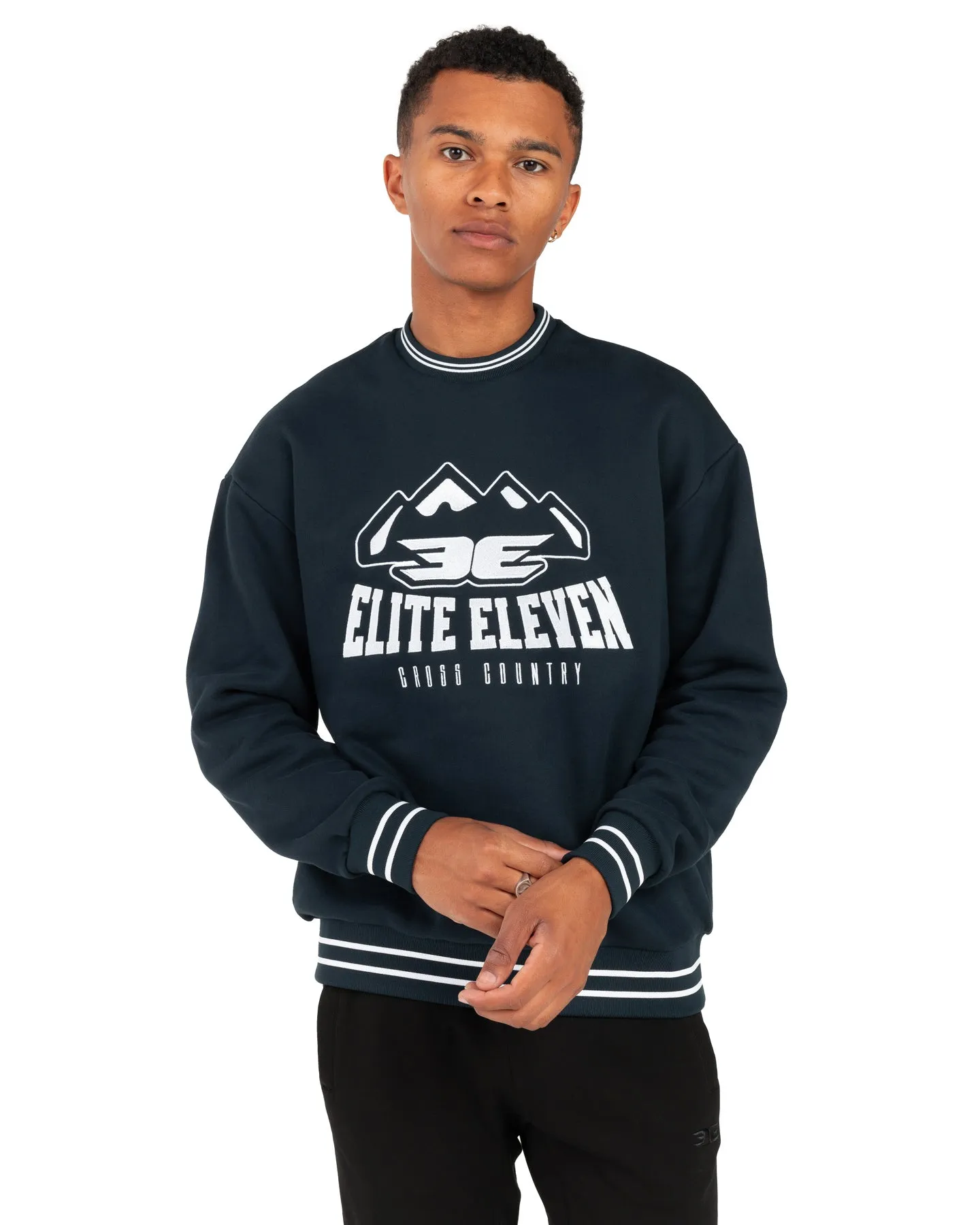 Cross Country Crewneck - Navy sold by Elite Eleven product image thumbnail 3