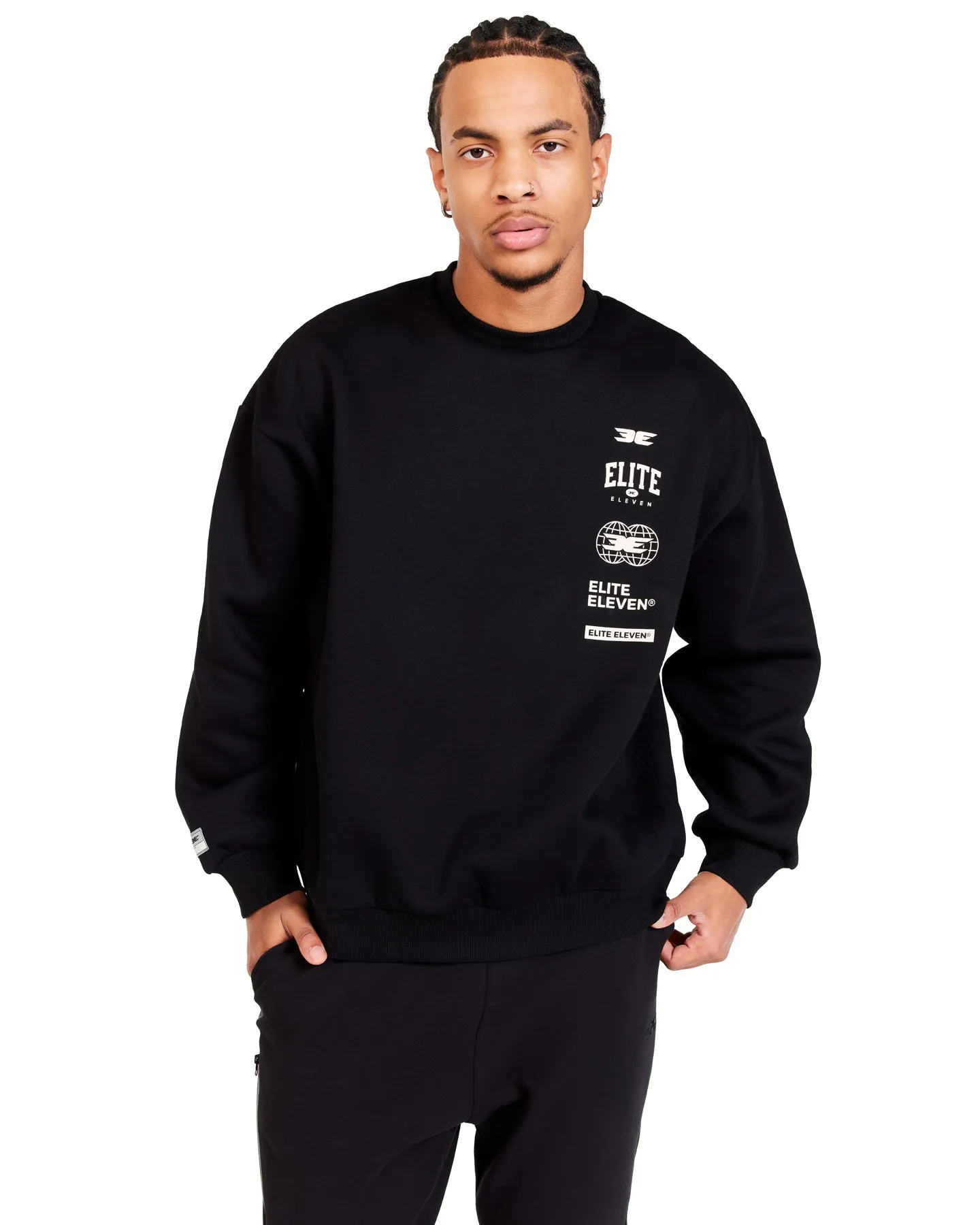 Collective Crewneck - Black sold by Elite Eleven product image thumbnail 3