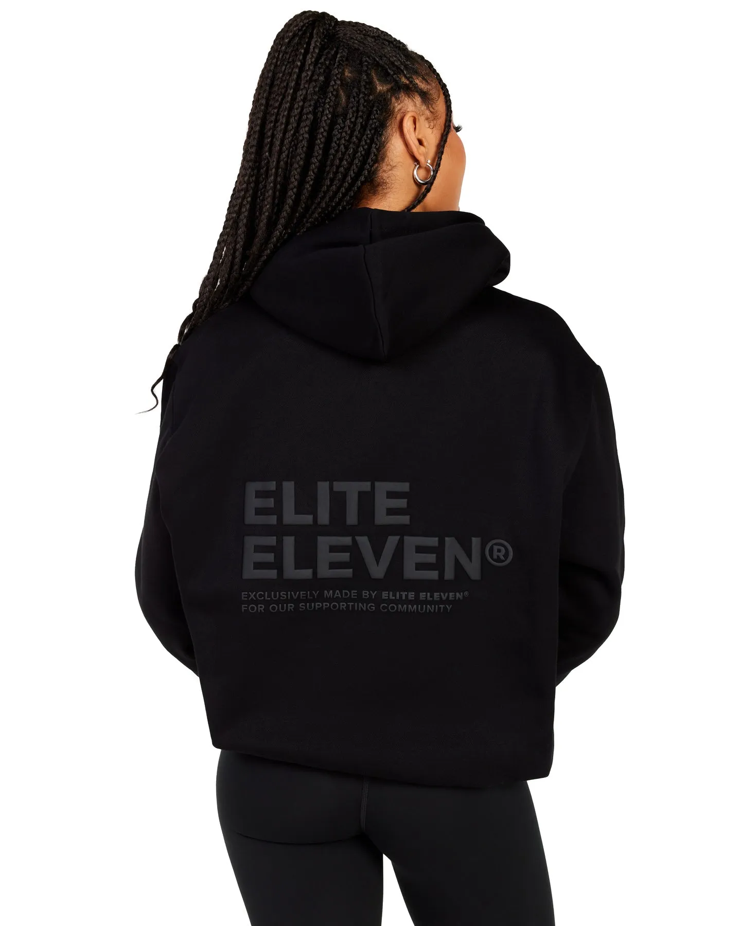 Icon Hoodie - Black sold by Elite Eleven product image thumbnail 2