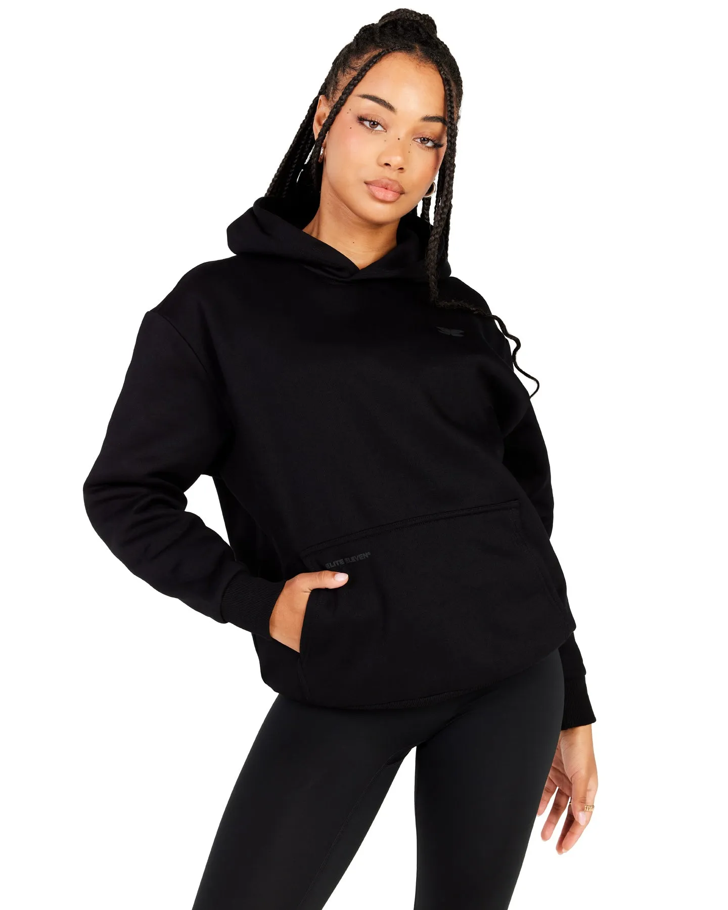 Icon Hoodie - Black sold by Elite Eleven product image thumbnail 3