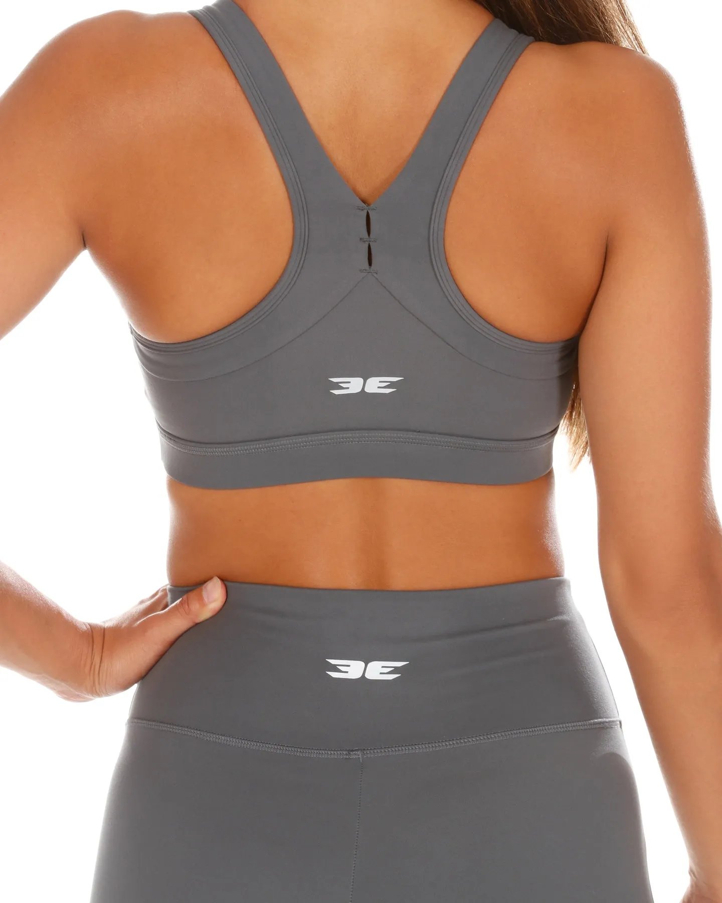 AuraLuxe Bra - Cloud Grey sold by Elite Eleven product image thumbnail 4